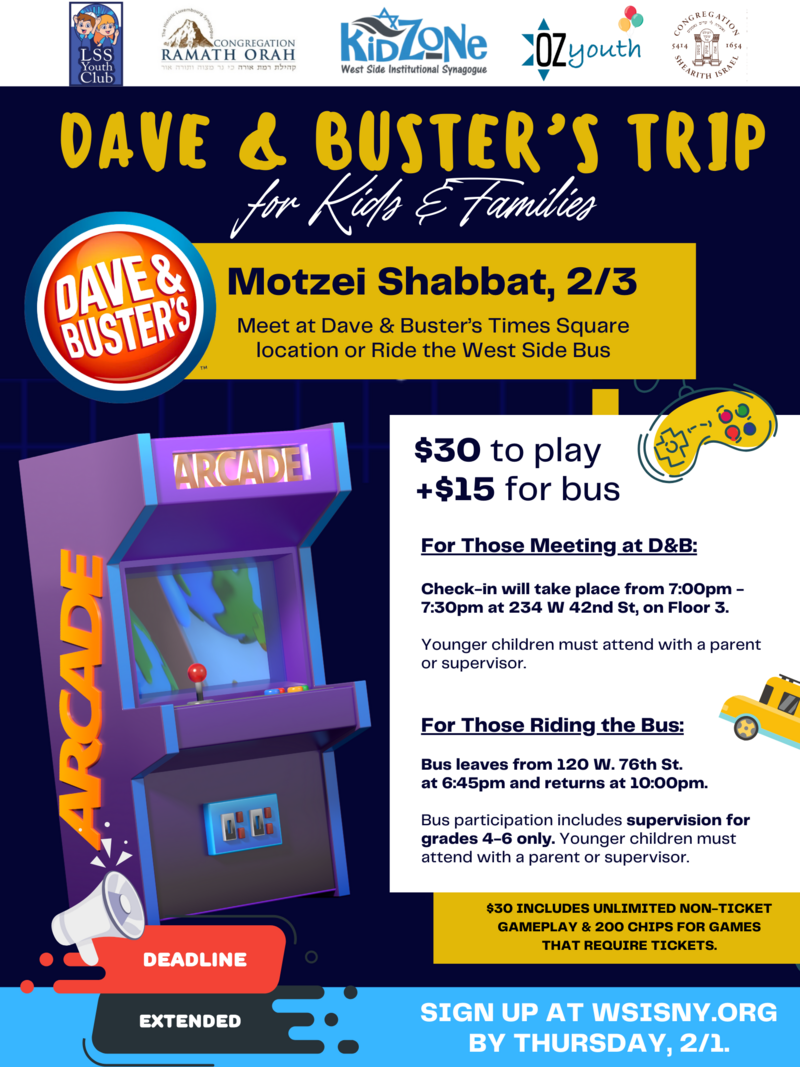 		                                		                                    <a href="https://www.wsisny.org/event/dave--busters3.html"
		                                    	target="">
		                                		                                <span class="slider_title">
		                                    DAVE & BUSTERS		                                </span>
		                                		                                </a>
		                                		                                
		                                		                            	                            	
		                            <span class="slider_description">February 3rd 7pm</span>
		                            		                            		                            