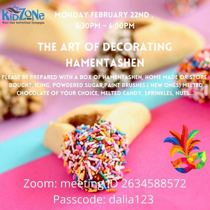Banner Image for the art of decorating hamentashen